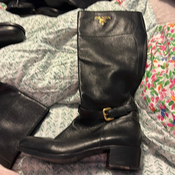Gently worn Prada riding boots - Picture 2 of 8